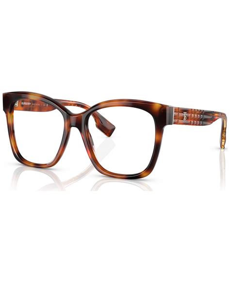 burberry be 4144|Burberry™ BE2418U 4144 53 Brown Eyeglasses .